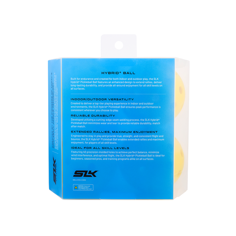 SLK Hybrid+ Pickleball - 4 Pack